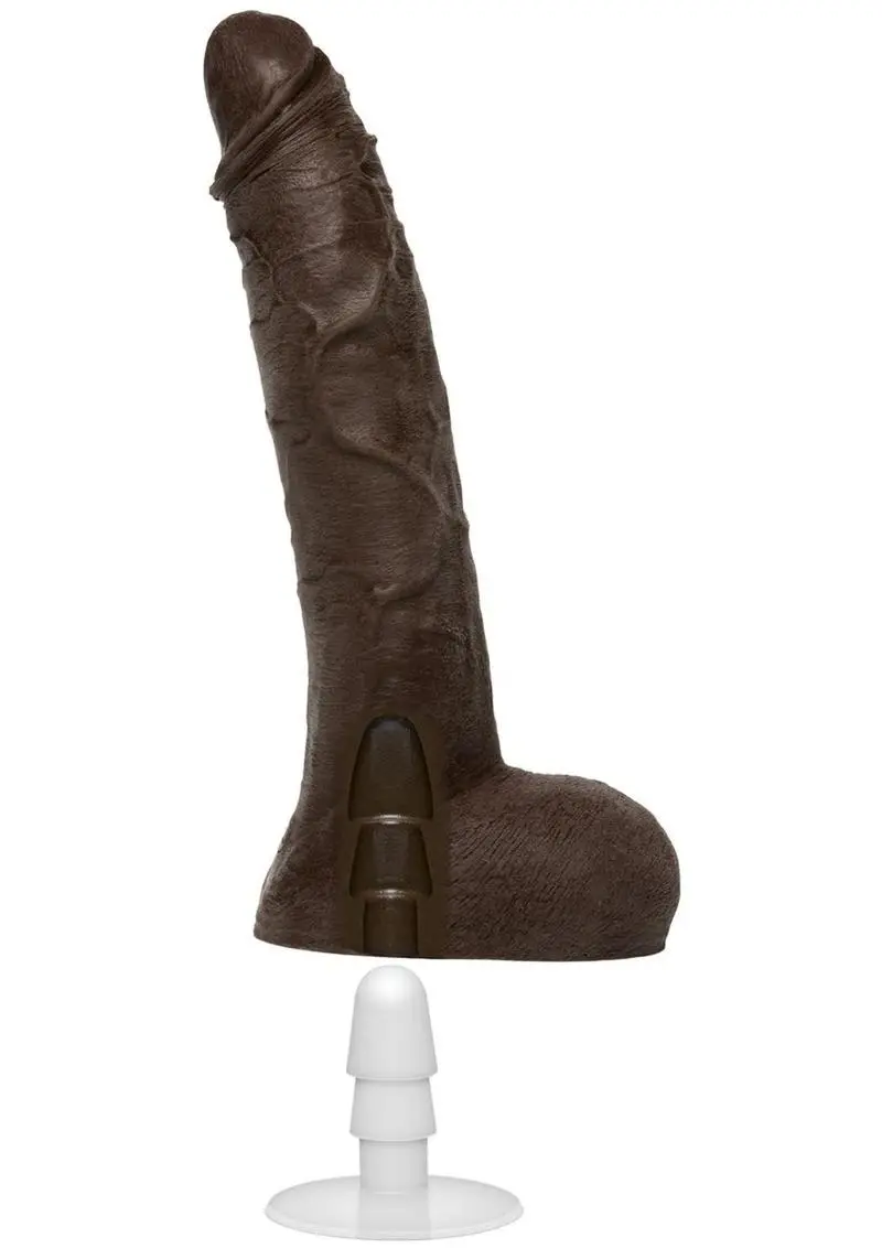 Signature Cocks Jason Luv Dildo 10In - Chocolate 1