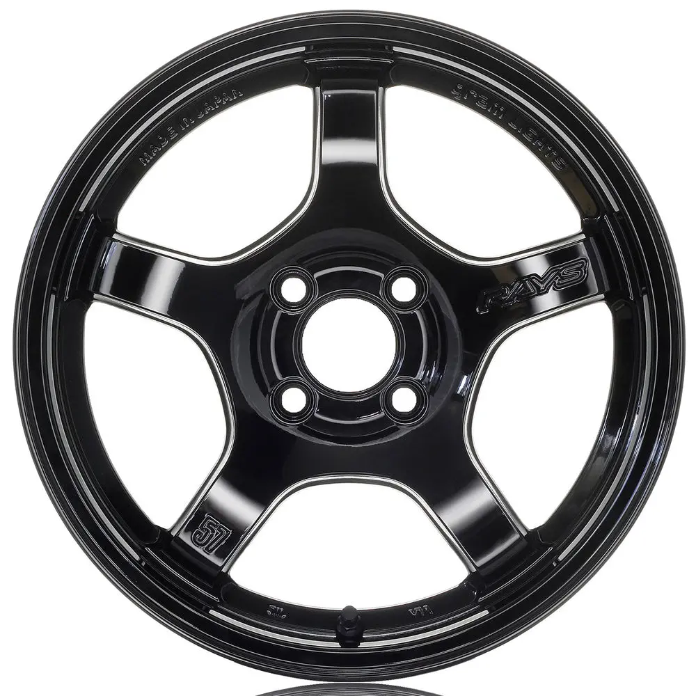 Rays Gram Lights 57Cr Wheels - Gloss Black 15X8 / 4X100 1