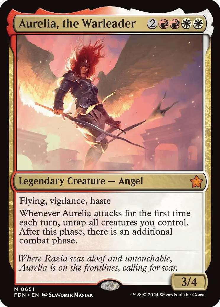 Aurelia, The Warleader [Fdn - 651] 1