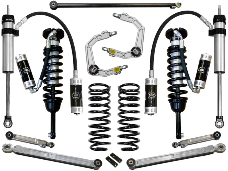 Icon 03-09 Toyota 4Runner/Fj 0-3.5In Stage 6 Suspension System W/Billet Uca 1