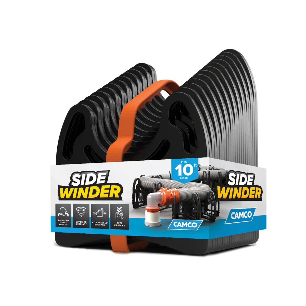 Sidewinder 10' Plastic Sewer Hose Support (E/F) 1