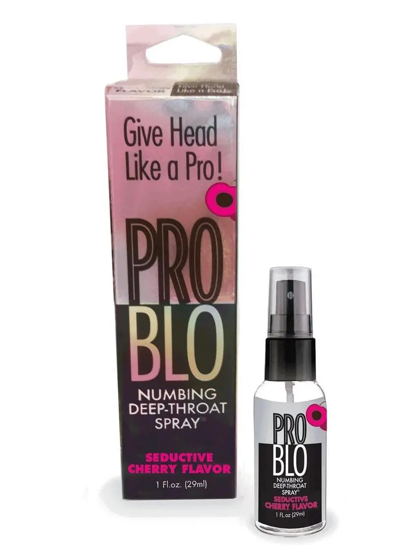 Problo Numbing Deep-Throat Spray 1Oz - Seductive Cherry 1