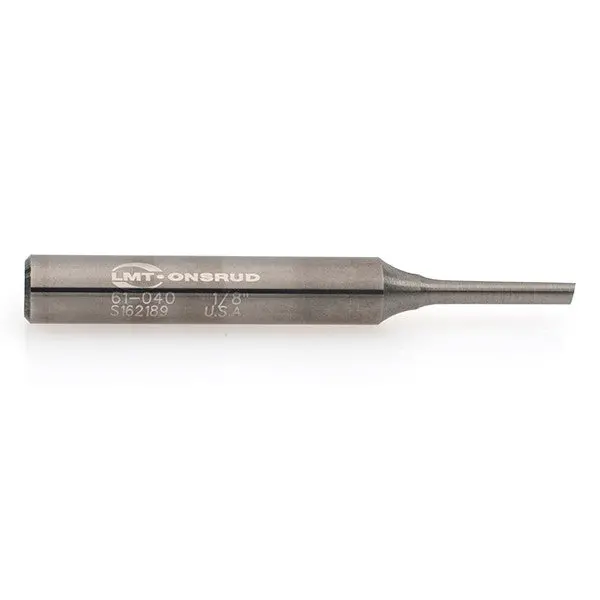 1/8" Straight "O" Flute 1