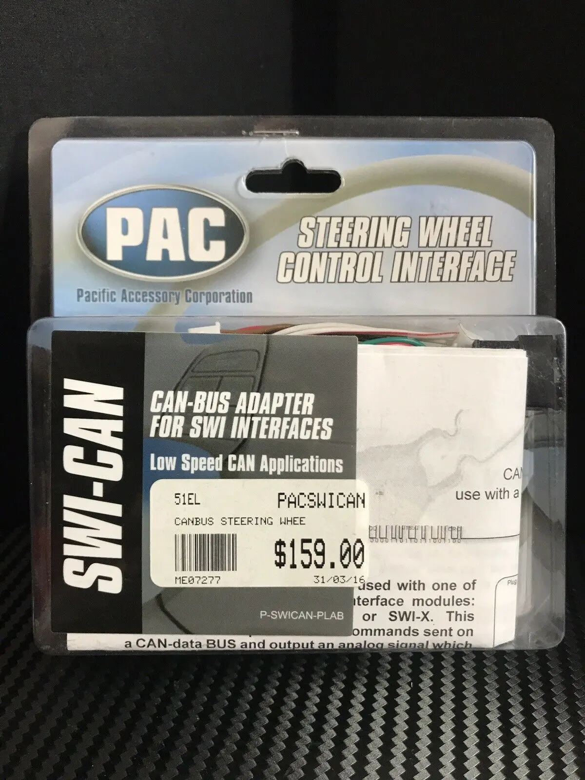Pac Swi-Can Steering Wheel Control Interface Suits Audi Vw Jeep Dodge Chrysler 1
