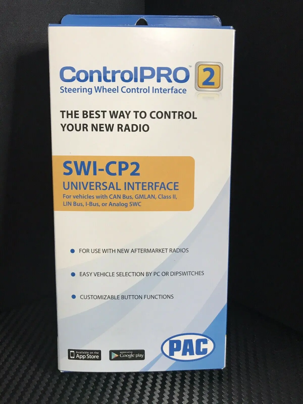 Pac Swi-Cp2 Universal Steering Wheel Control Interface Can Bus Analog & Data 1