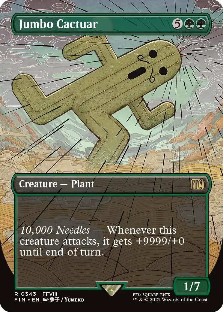 Jumbo Cactuar (Borderless) [Fin - 343] 1