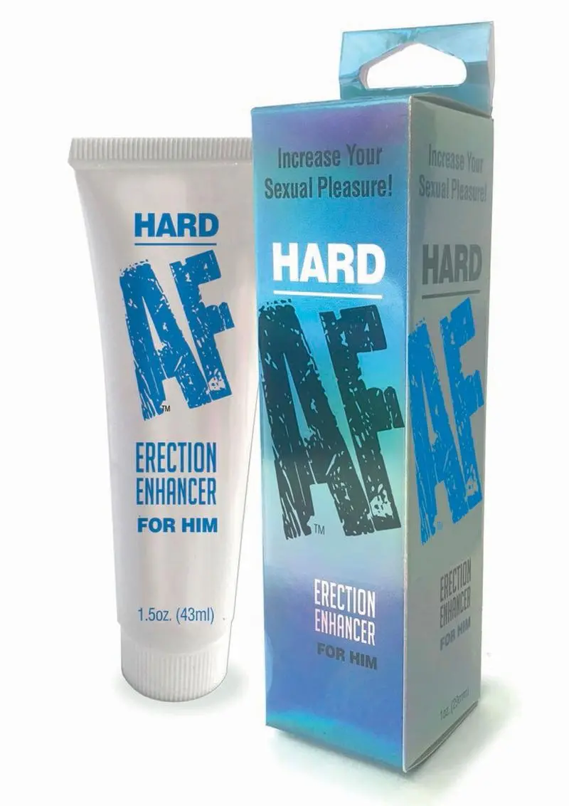 Hard Af Erection Enhancer Cream For Him 1.5Oz 1