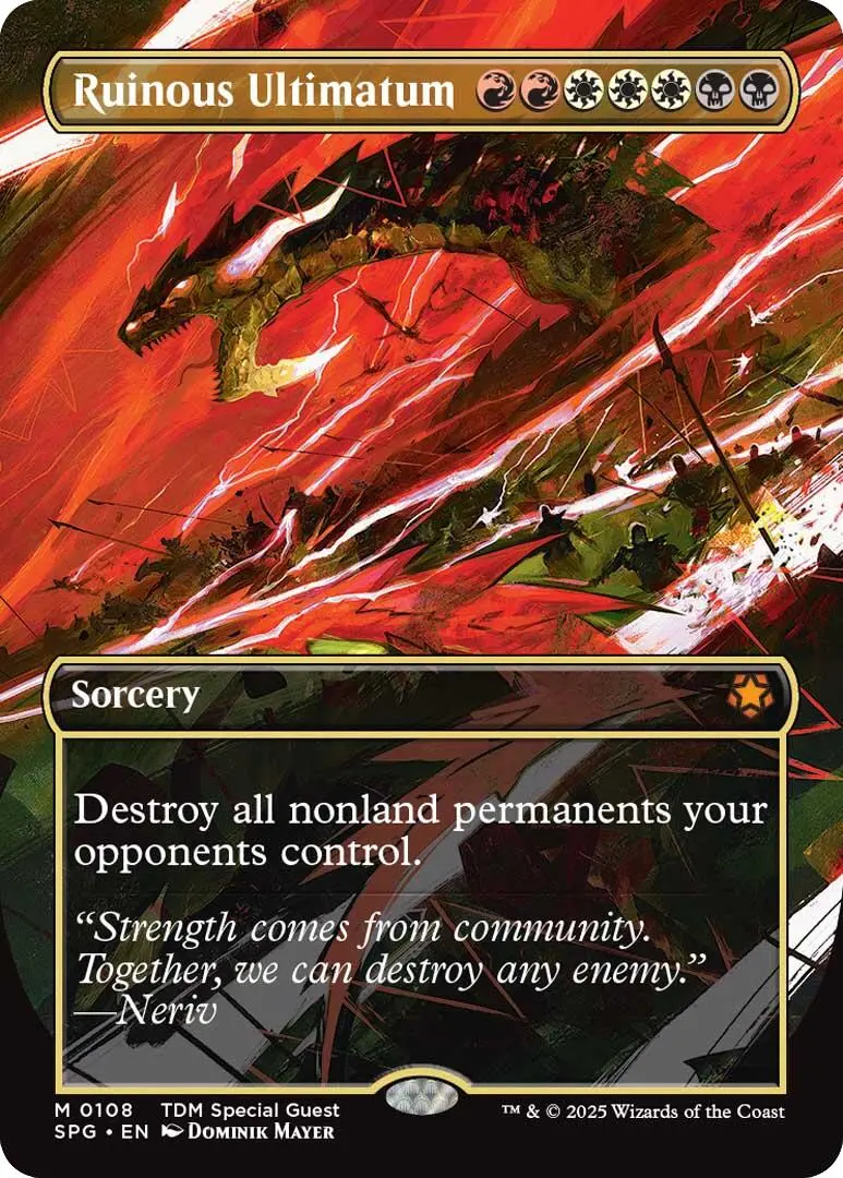 Ruinous Ultimatum (Borderless) [Spg - 108] 1