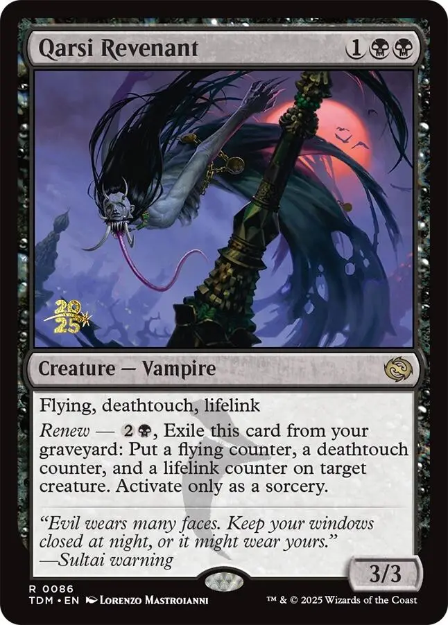 Qarsi Revenant [Pre - 86] 1