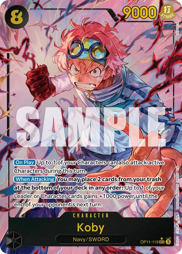 Koby (119) (Alternate Art) [Op11 - Op11-119] 1