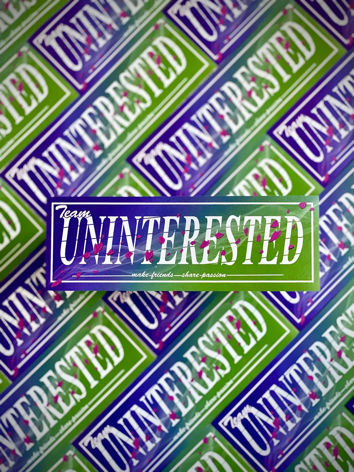 Uninterested - Make Friends Share Passion Slap 1