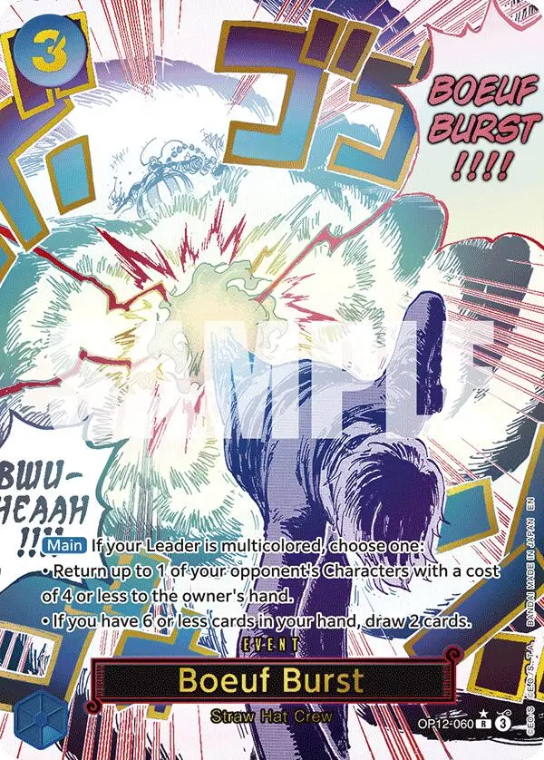 Boeuf Burst (Alternate Art) [Op12 - Op12-060] 1