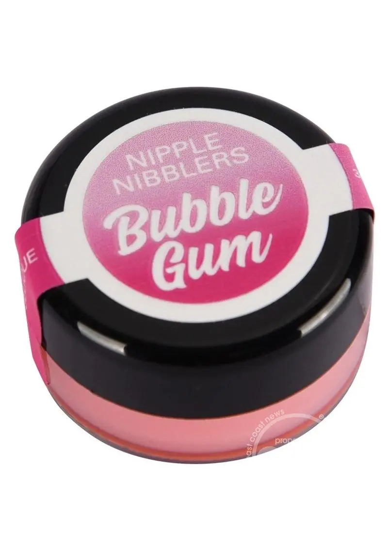 Jelique Nipple Nibblers Cool Tingle Balm Bubble Gum 3 Gm. 1 Pc. 1