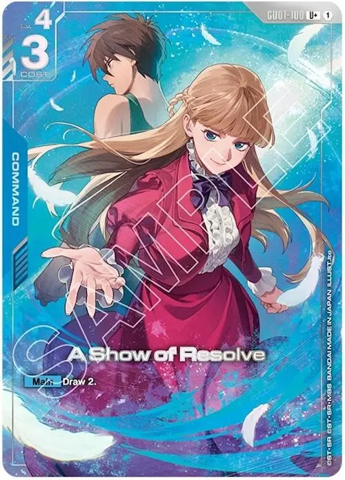 A Show Of Resolve (U+) (Pb01) [Gcg-Pr - Gd01-100] 1