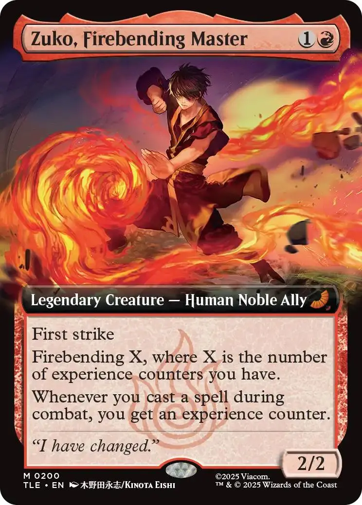 Zuko, Firebending Master (Extended Art) [Tle - 200] 1