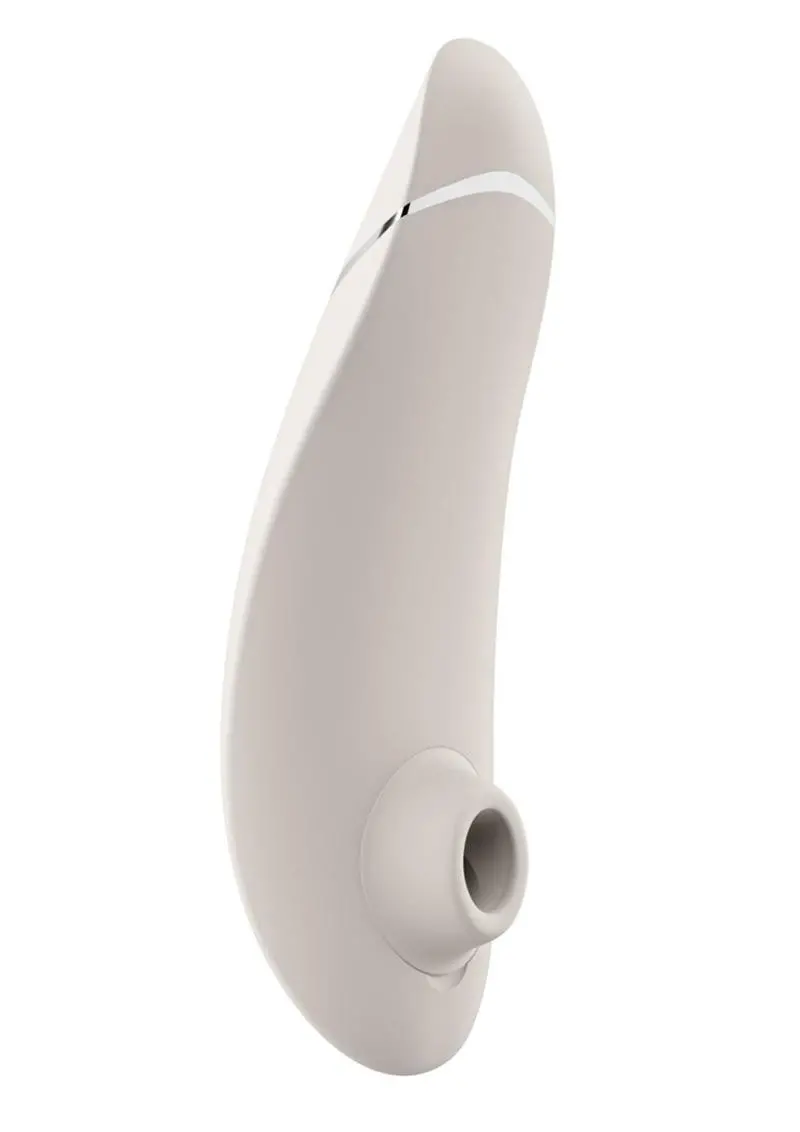 Womanizer Premium 2 Rechargeable Silicone Clitoral Stimulator - Gray 1