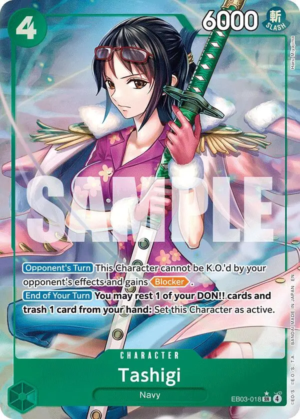 Tashigi (Alternate Art) [Eb-03 - Eb03-018] 1