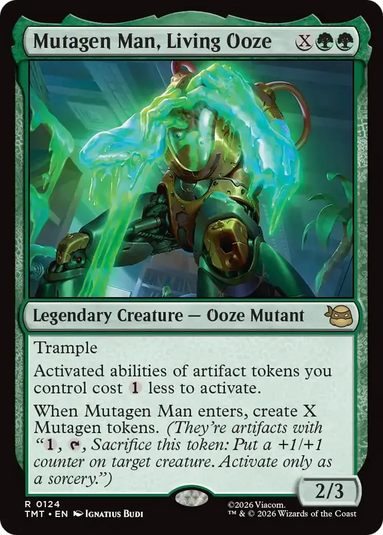 Mutagen Man, Living Ooze [Tmt - 124] 1