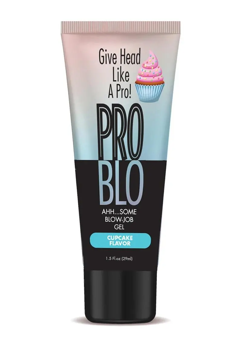 Problo Oral Pleasure Flavored Gel 1.5Oz - Cupcake 1