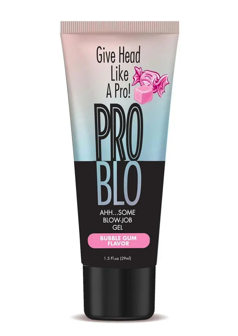 Problo Oral Pleasure Flavored Gel 1.5Oz - Bubblegum 1