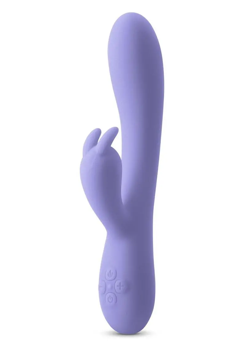 Inya Love Bunny Rechargeable Silicone Rabbit Vibrator - Purple 1