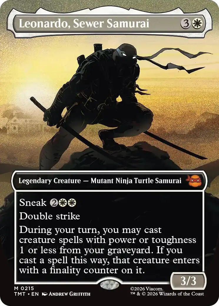 Leonardo, Sewer Samurai (Borderless) [Tmt - 215] 1