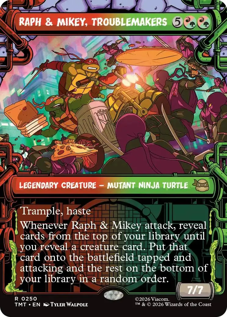 Raph & Mikey, Troublemakers (Showcase) [Tmt - 250] 1