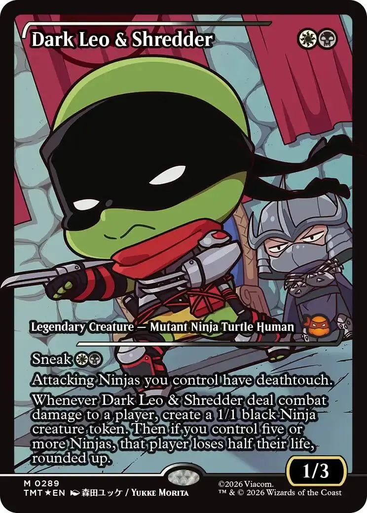 Dark Leo & Shredder (Showcase) [Tmt - 289] 1