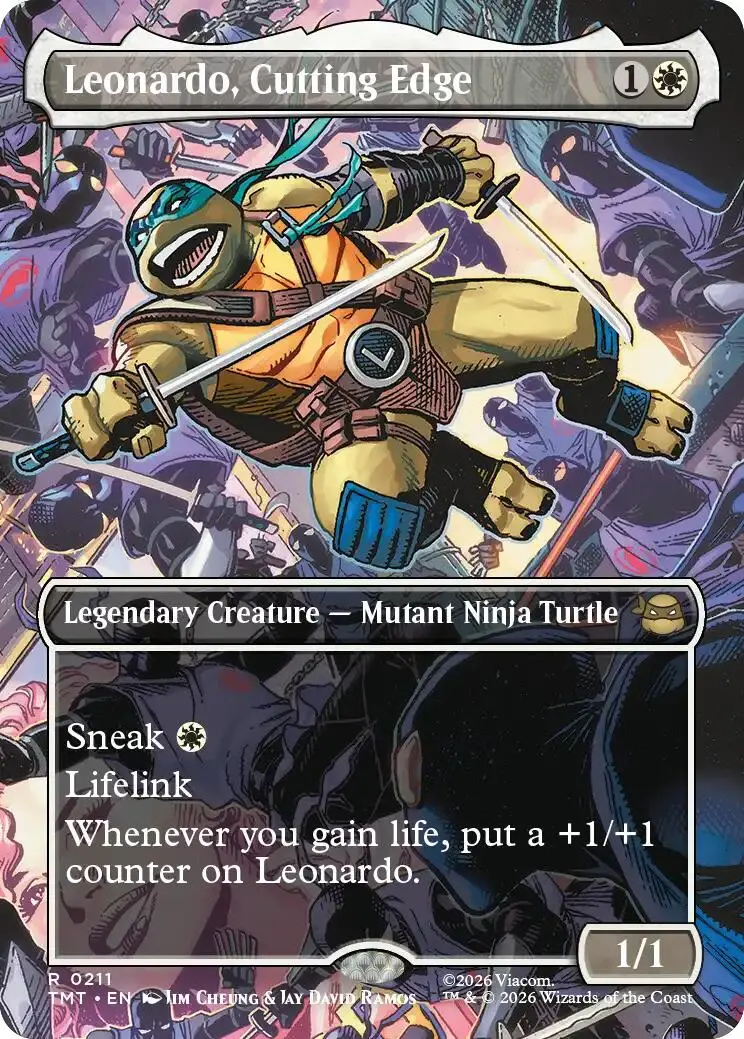 Leonardo, Cutting Edge (Borderless) [Tmt - 211] 1