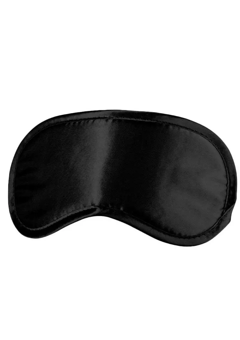 Ouch! Satin Eye-Mask - Black 1