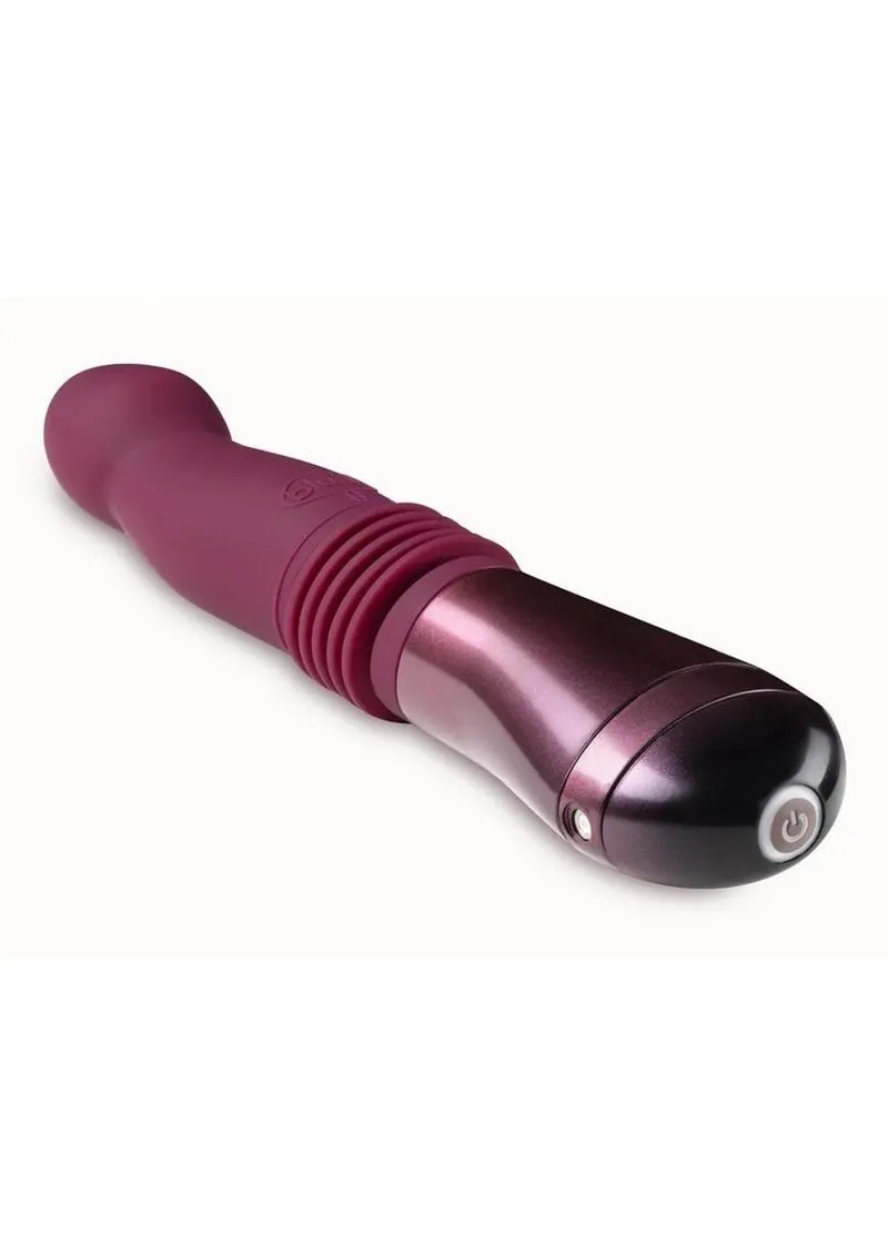 Temptasia Trixie Rechargeable Silicone Thrusting Dildo 1