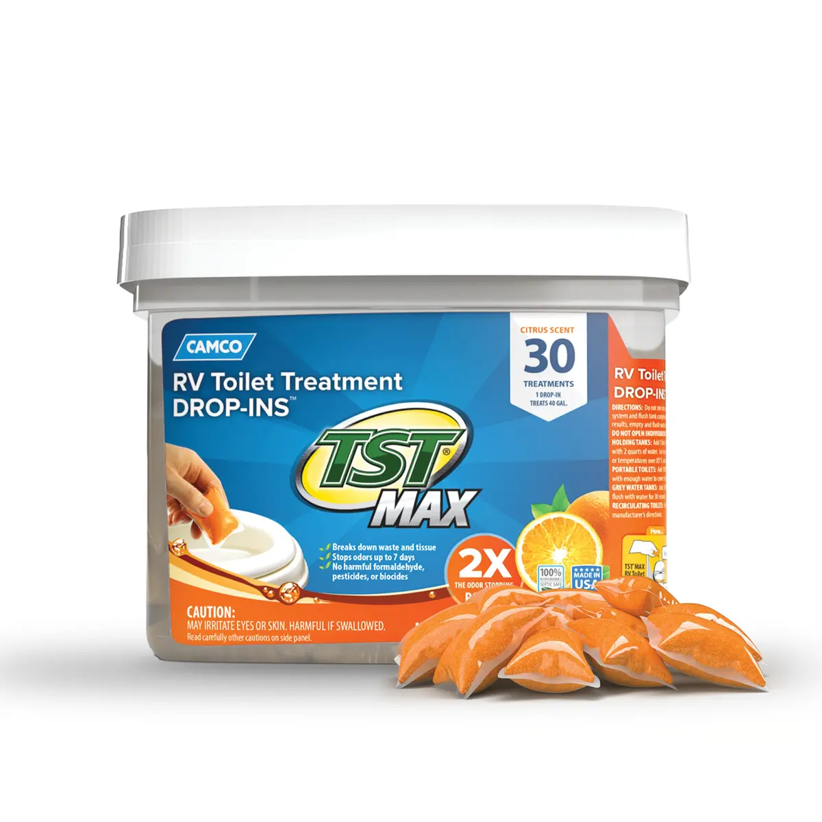 Tst Max Orange Drop-Ins, 30/Bucket 1
