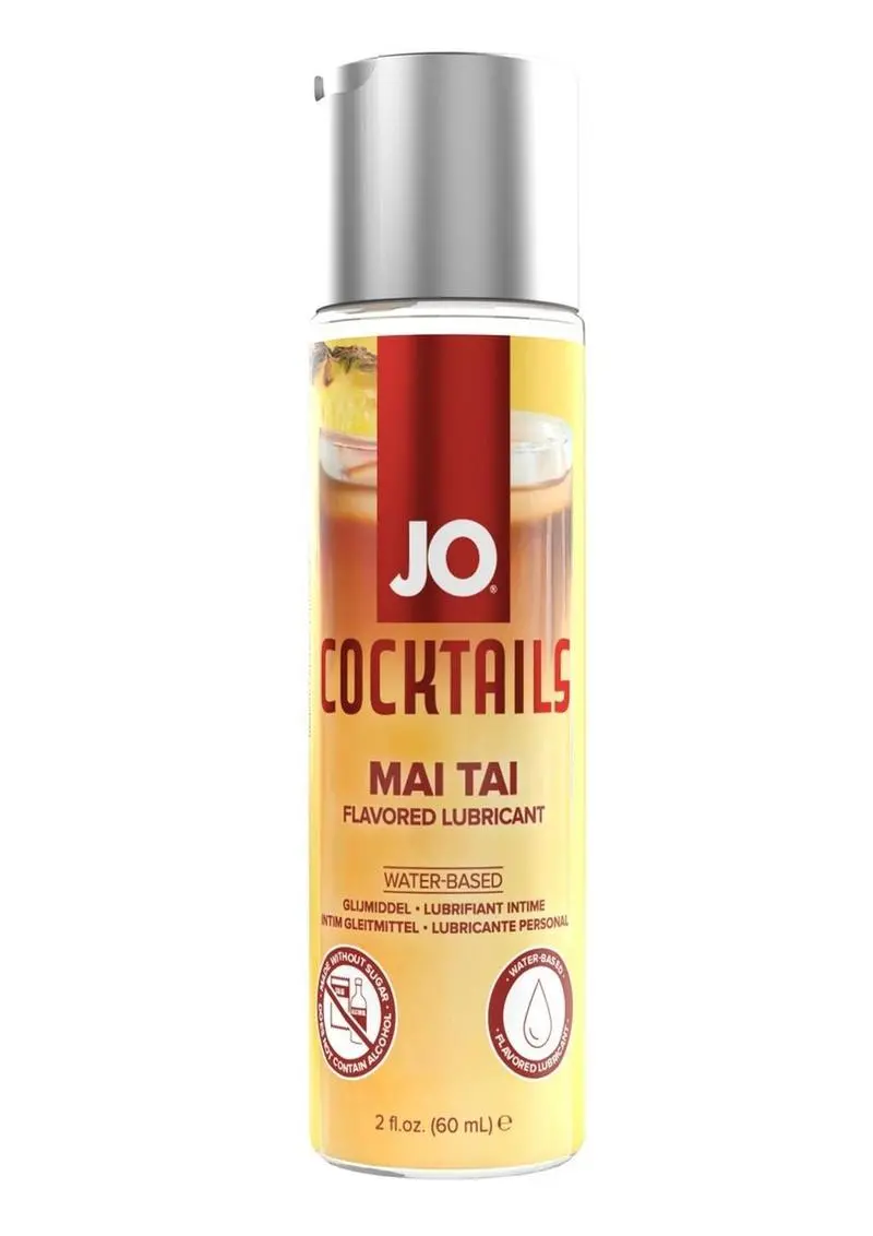Jo Cocktails Water Based Flavored Lubricant - Mai Tai 2Oz 1