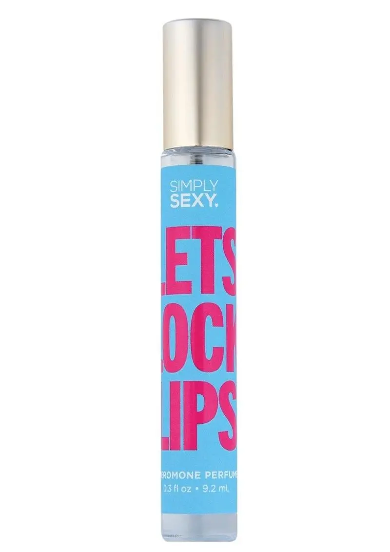 Simply Sexy Pheromone Perfume Let's Lock Lips Spray 0.3Oz 1