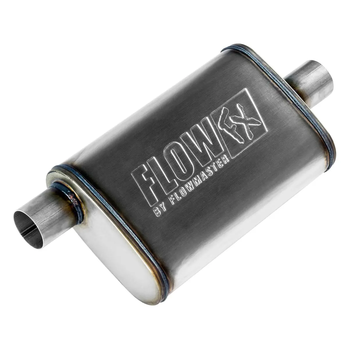 71229 Muffler Flowmaster Flowfx 3 Pulgadas Rectangular Lateral-Central (Reversible) 1