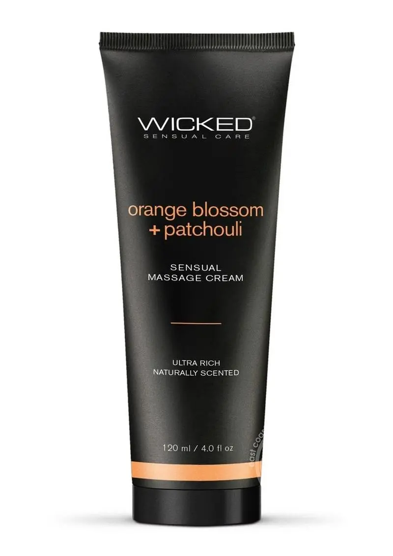 Wicked Sensual Massage Cream - Orange Blossom & Patchouli 1