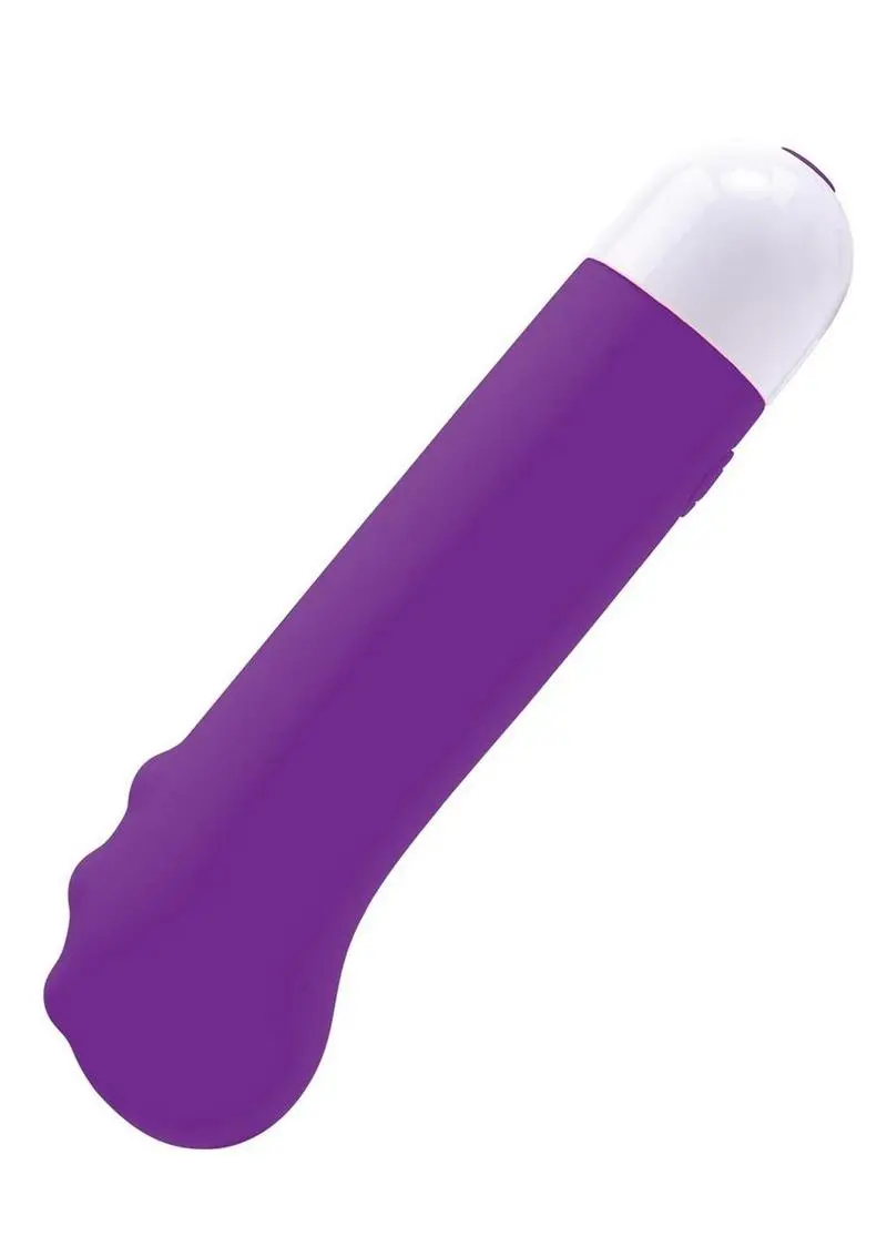 Bodywand Dotted Mini G Rechargeable Silicone Vibrator - Neon 1