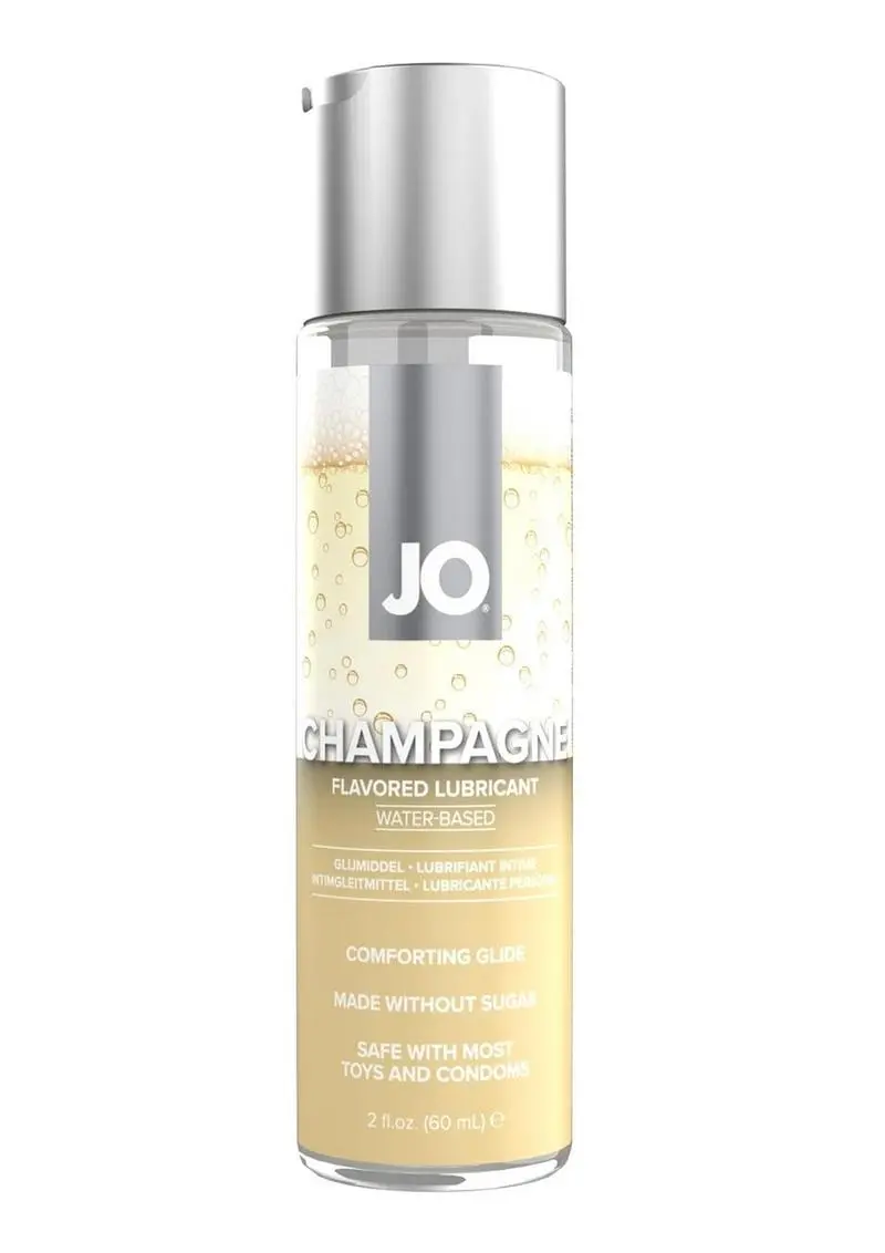 Jo Water Based Flavored Lubricant 2Oz - Champagne 1