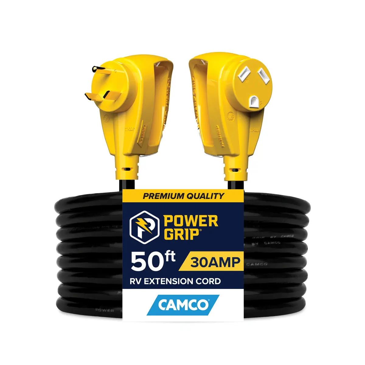 Powergrip - Extcord 50' 30A 125V/3750W 10Ga Cetlus 1