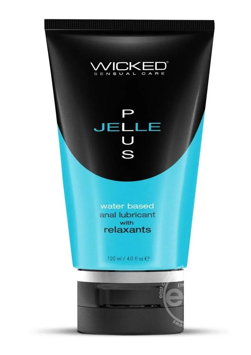 Wicked Jelle Plus Water Based Anal Lubricant With Relaxants 1