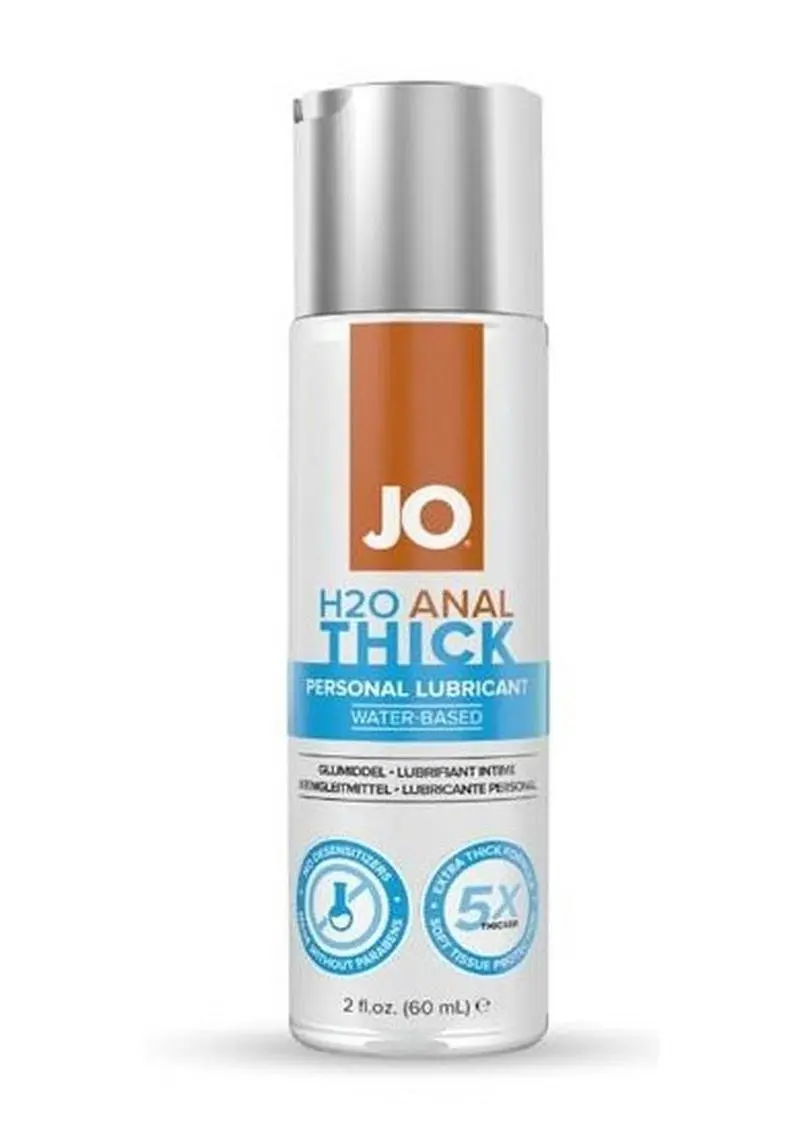 Jo H2o Anal Thick Water Based Lubricant 1