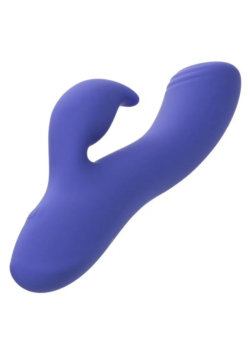 Calexotics Connect App Compatible Dual Stimulator Rechargeable Silicone Rabbit Vibrator 1