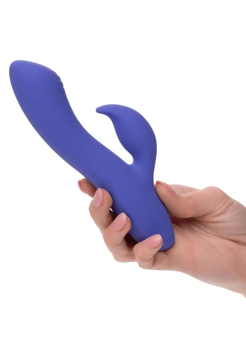 Calexotics Connect App Compatible Dual Stimulator Rechargeable Silicone Rabbit Vibrator 2