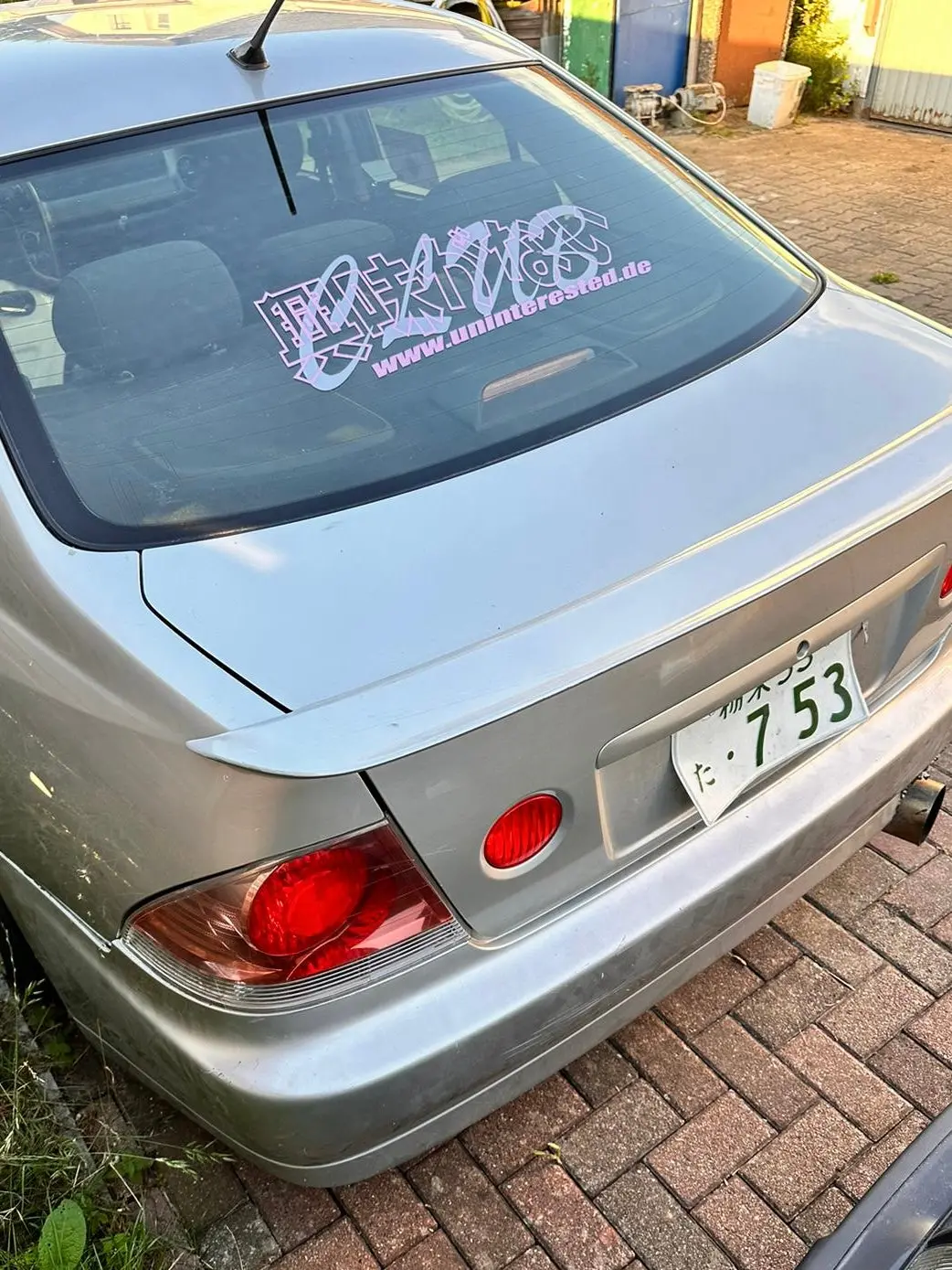 Club Uninterested Rear Window Banner 1