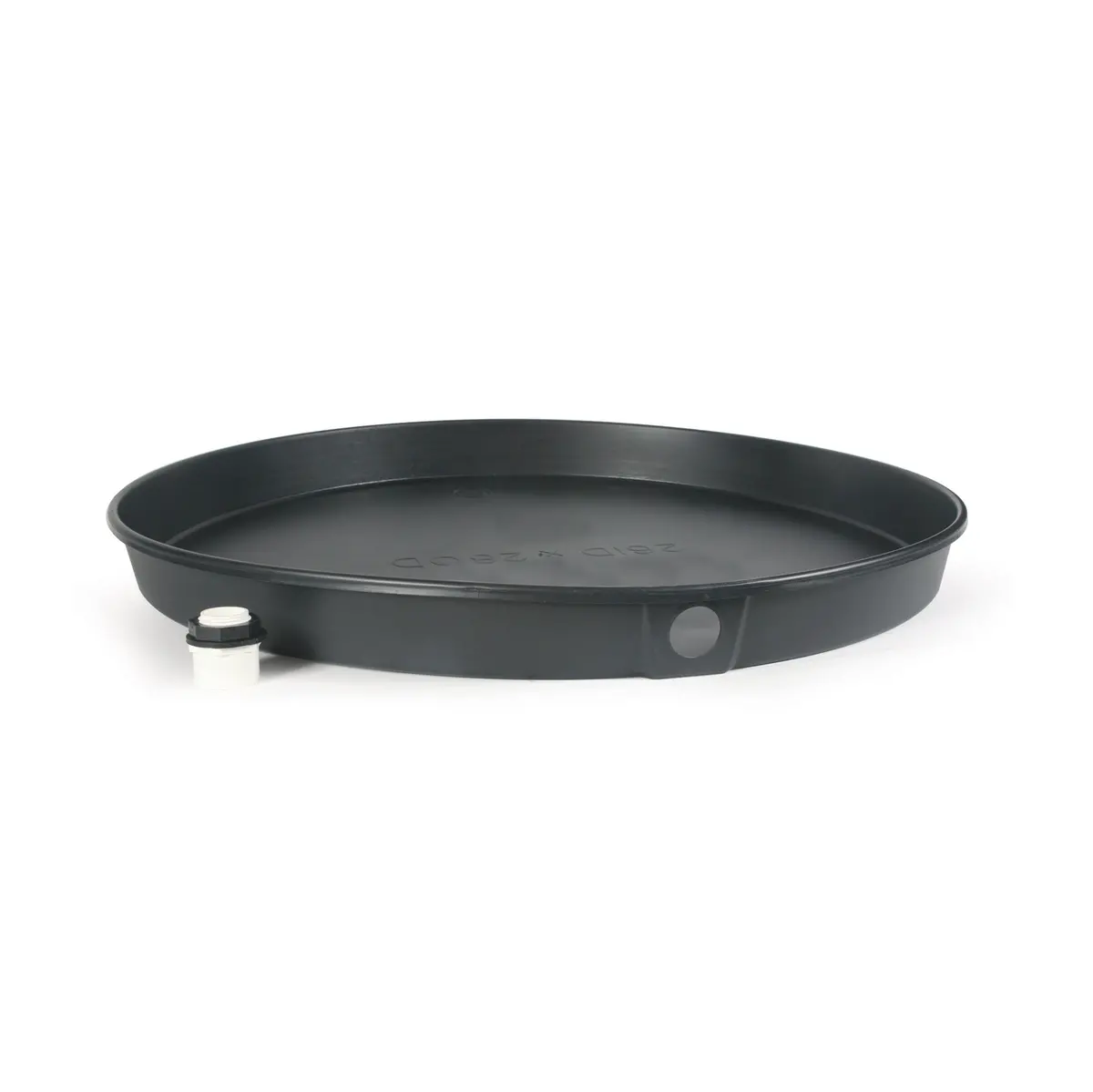 Wh Drain Pan - 26" Id Plastic W/Pvc Fitting (E/F) 1