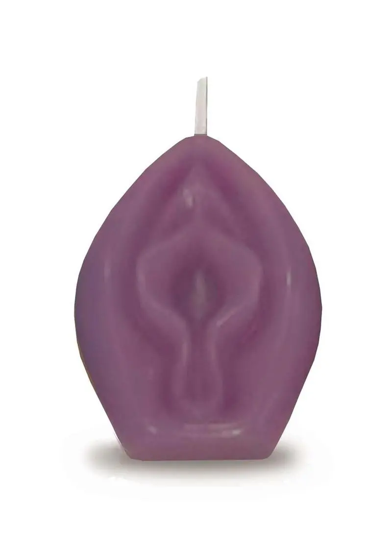 Eden's Candle Vanilla Scented Vagina - Eggplant 1