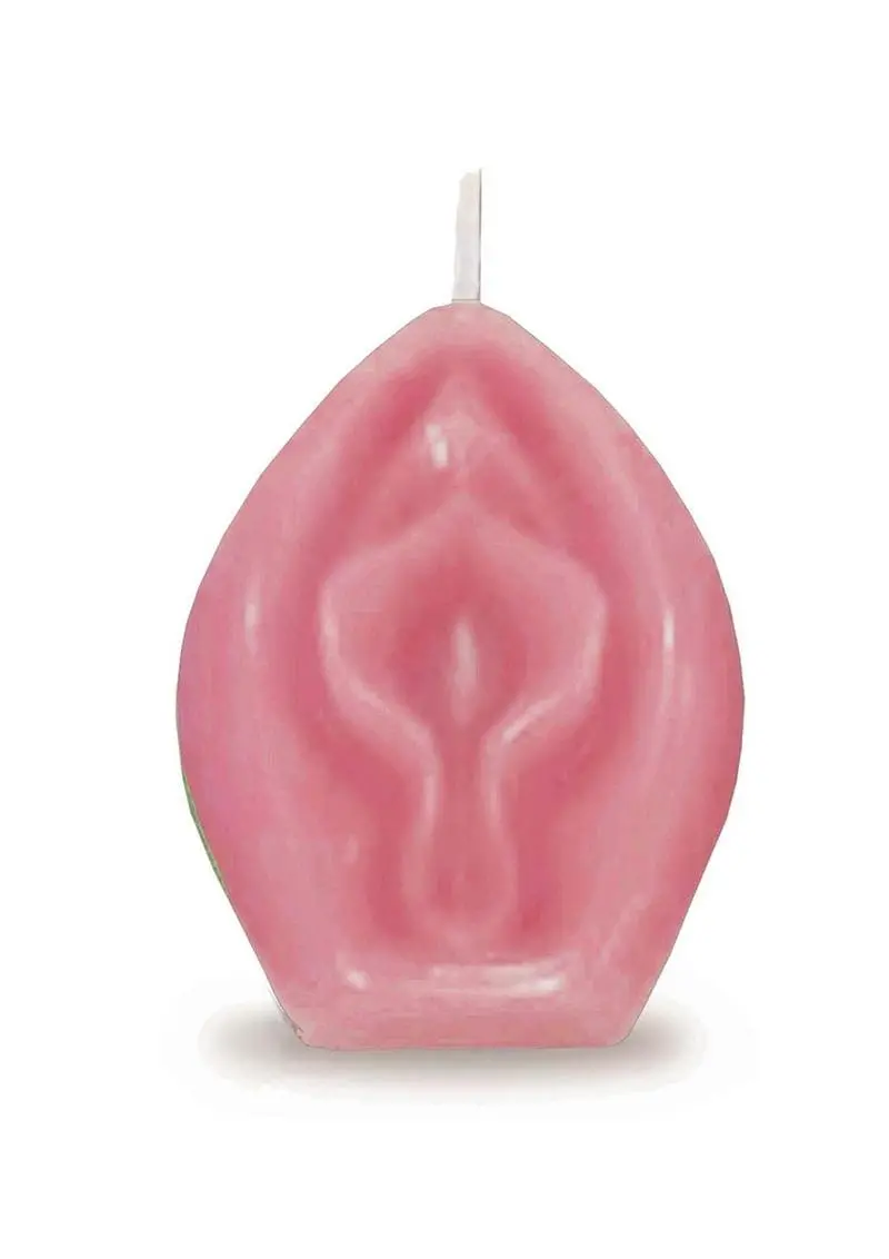 Eden's Candle Vanilla Scented Vagina - Rose Pink 1