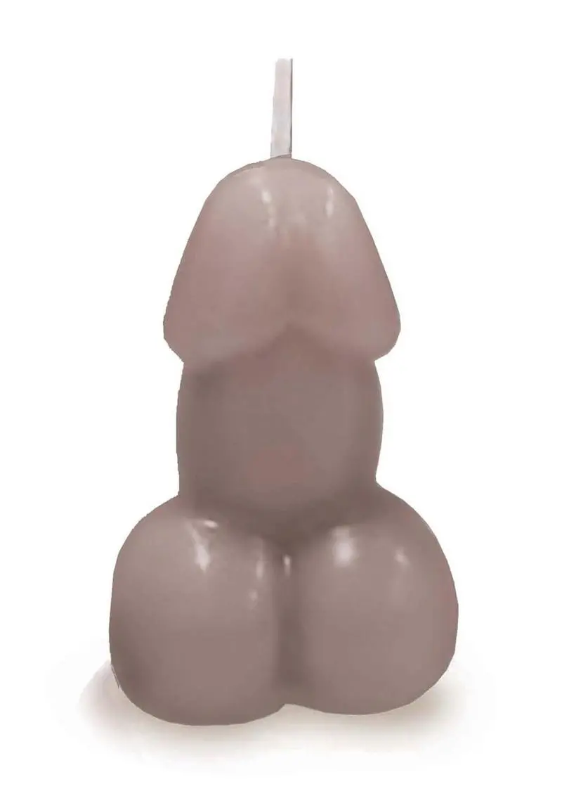Eden's Candle Vanilla Scented Penis - Taupe Nude 1