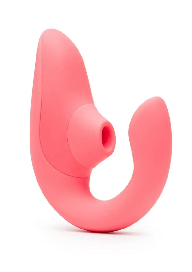 Womanizer Blend Rechargeable Silicone Vibrator With Clitoral Stimulator 1