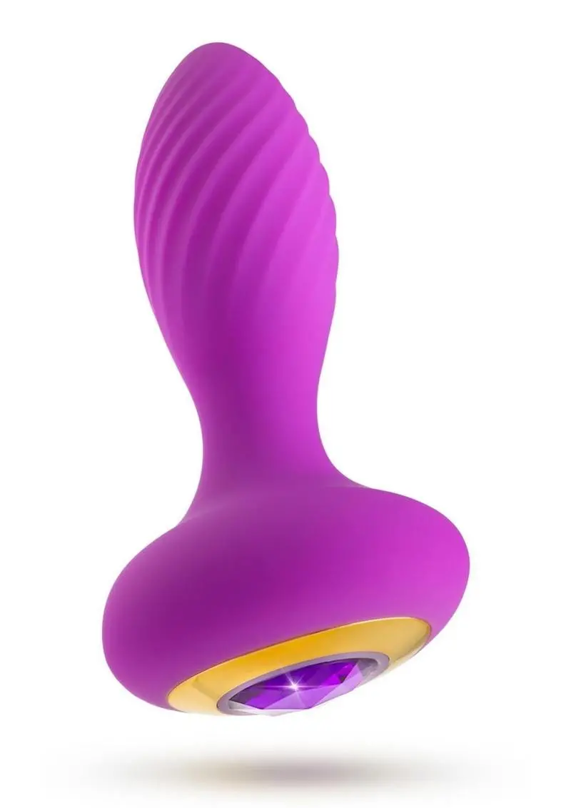 Oh My Gem Charm Rechargeable Silicone Anal Plug 1